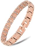 MagnetRX® Women's Ultra Strength Magnetic Bracelet - Effective Titanium Magnetic Bracelets for Women