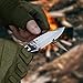 Mossy OAK Folding Pocket Knife - Multi-Functional EDC Knife with Bottle Opener and Glass Breaker - Liner Lock Handle with Clip - 4 inch Stainless Steel Blade, for Hunting, Survival, Hiking, Camping