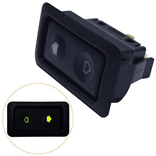Interruptor de elevalunas eléctrico para coche de 6 pines 12-24 V universal...