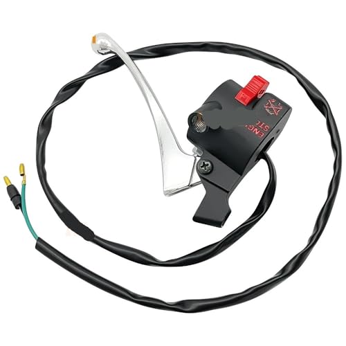 Palanca de freno con interruptor de parada y arranque derecho para CRF50 35130-GEL-D61 2004-2023