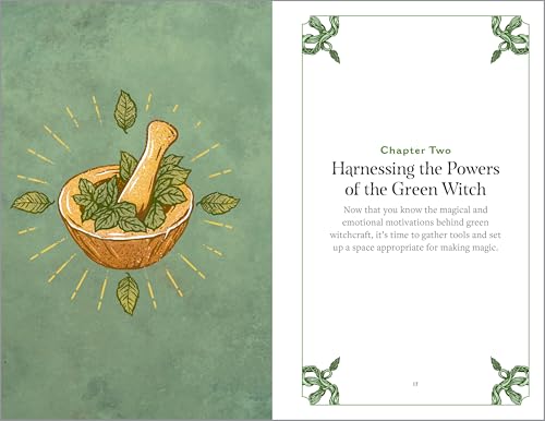 Rockridge Press Vanderbeck, Paige Green Witchcraft: A Practical Guide To Discovering The Magic Of Plants, Herbs, Crystals thumb #3