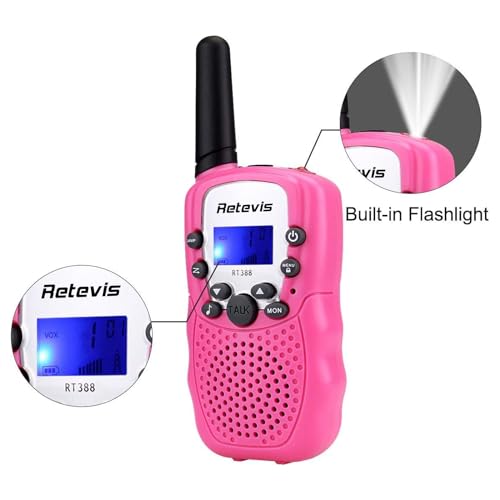 Retevis 5687E0A44F8EB887 Rt388 Walkie Talkies For Kids,Kids Toys Long Range 2 Way Radio,Kids Walkie Talkie thumb #1