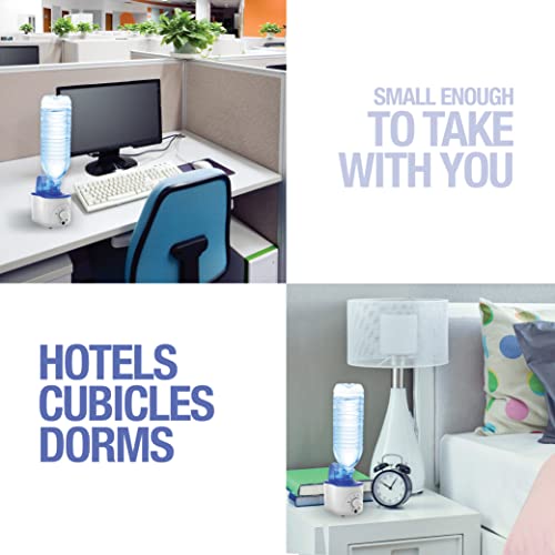 Bell+Howell Sonic Breathe Water Bottle Humidifier, Easy To Use Small Humidifier, No Leak Portable Humidifier, Mini Humidifier, Travel Humidifier, Personal Humidifier And Desk Humidifier As Seen On Tv #TOP6
