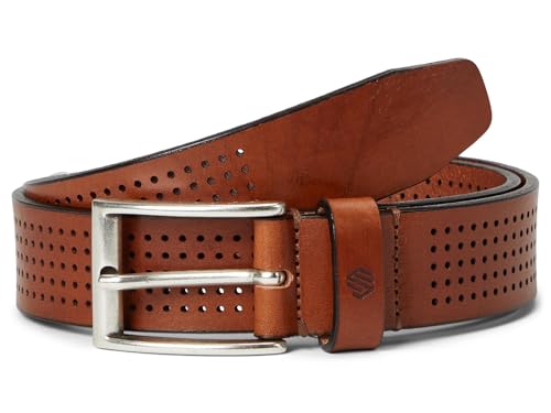 Johnston & Murphy Men's Full Perforated Belt