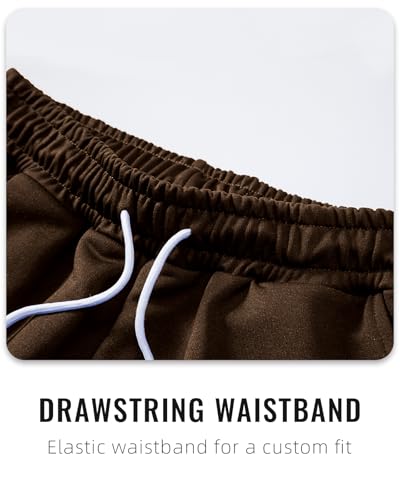 Image of Men's Cargo Sweat Shorts Casual Workout Athletic Jogger Gym SweatShorts