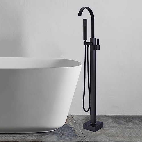 Mitigeur de baignoire sur pied pivotant pour optimiser l'espace bain