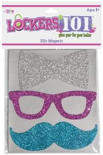 lockers 101 Glitter Silly Magnets