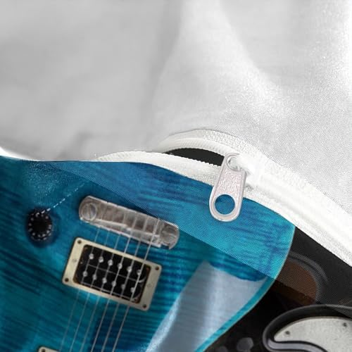 Housse de couette guitare microfibre premium douce et durable - 7