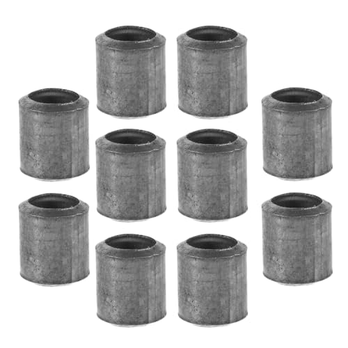 DECOMELODY Kit 10 Cunei di Ferro Manico in Legno Rotondo Cunei di Sicurezza per Manici di Martello e Strumenti per Spaccalegna e Progetti di Falegnameria Adatti a Lavori di Abbattimento