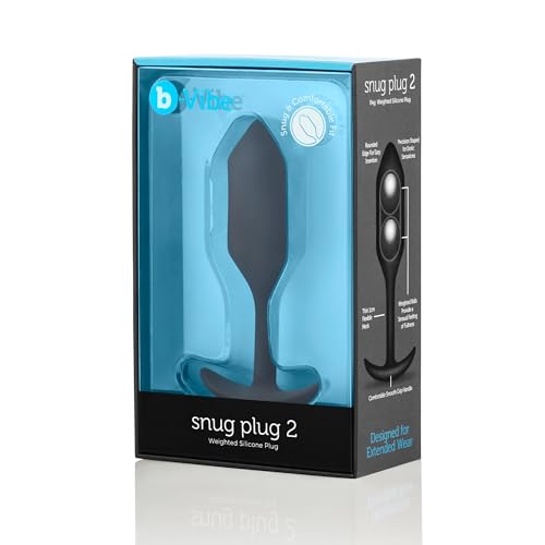 b-Vibe Douillet Fiche 2 Plug Anal Noir 3 x 114 cm