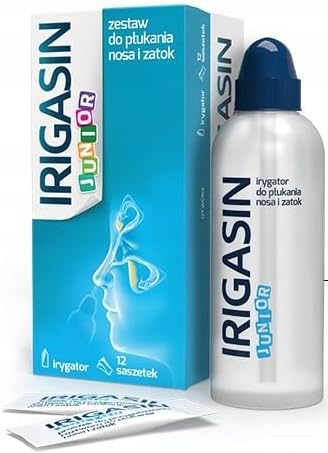 IRIGASIN Junior - set irrigator + 12 sachets