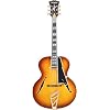 D'Angelico Excel Style B Hollowbody Electric Guitar - Dark Iced Tea Burst
