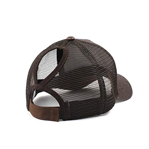 Boné Feminino Brilho Glitter Com Saída Rabo de Cavalo