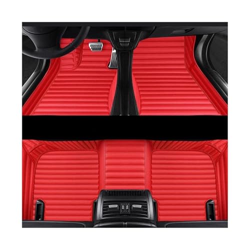 �ɓK������ A6 �A�o���g 4G5 4GD C7 4A5 2019-2023 �I�[�����[�h 4GH 4GJ 4AH �X�g���C�v PU ���U�[ �J�[�t���A�}�b�g �J�[�y�b�g �h�� �t�b�g�p�b�h(Red 5 Seat,A6 Allroad 2019-2023)