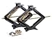 LIBRA Set of 2 24" 5000lbs RV Trailer Stabilizer Leveling Scissor Jacks w/Handle & Power Drill Sockets & Mounting Screws ...