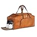 Produktbild Berliner Bags Vintage Weekender Denver aus Leder, Reisetasche für Damen und Herren - Braun (XL)