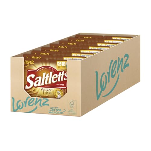 LORENZ | Saltletts Sticks Vollkorn | 8 x 175 g | vegan