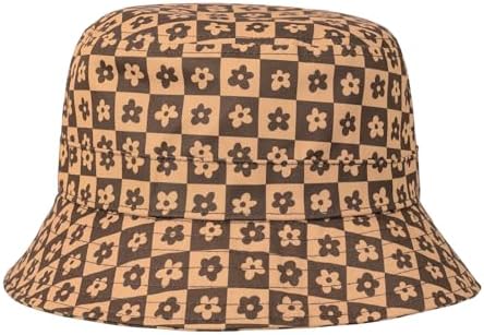 HDE Bucket Hat Unisex Print and Solid Beach Sun Hats Outdoor Pack...