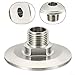 304 Stainless Steel 2.5 Inch Tri Clamp Adaptor 64mm TC Fitting to 1/2