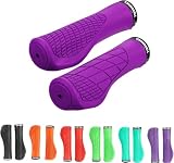 CROSSSELL Ergonomic MTB Grips - Comfortable Wrist Support Bike Handlebar Grips for...