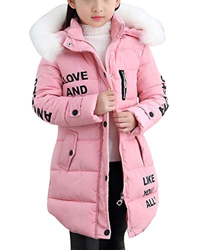 AnyuA Ragazze Manica Lunga Giubbotto Inverno