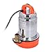 DC Submersible Pump 12V 180W Stainless Steel Solar Powered High Efficiency Water Pump for Pond Aquaculture Swimming Pool Industrial Drainage