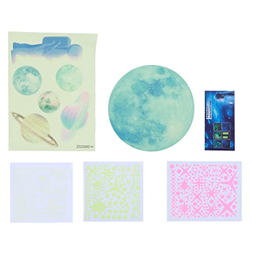 Vinilos Decorativos de Estrellas Astronauta Luminosas para Pared