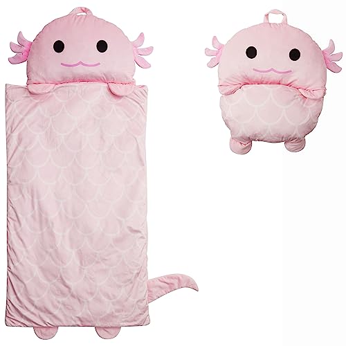 Image of Kid's Nap Buddies Character Preschool Nap Mat, Toddler Sleeping Bag with Pillow for Daycare, Ages 3+