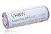 Produktbild vhbw Li-Ion Akku 650mAh (3.7V) für Zahnbürste Braun Oral-B Pro 4500 / Type 3756 wie KR112RRL, US14430VR.