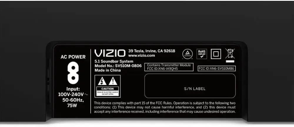 VIZIO Speaker