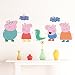 Peppa Pig Wall Sticker by Perfect Charms