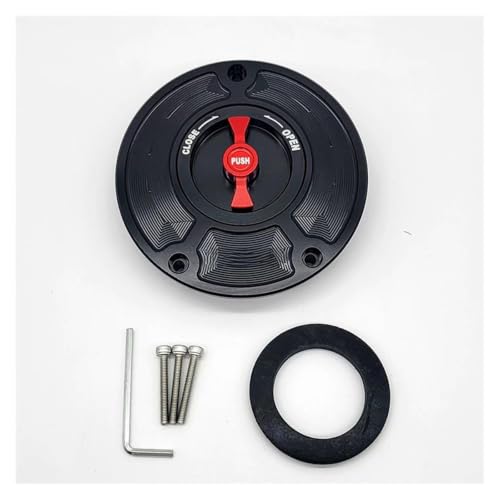 Tapa de combustible sin llave Honda CBR600RR con apertura rápida por giro y junta hermética