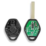 868MHZ For BMW 3 5 6 7 X3 X5 Z3 Z4 Z8 Series E46 E39 E60 E63 E64 E38 E83 E53 E36 E85 E52 For BMW E60 Key BMW E46 Key 3 Buttons Remote Car Key Fob with Key Ring - Image 6