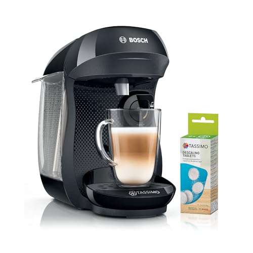 Tassimo by Bosch HAPPY Friendly Pod Coffee Machine TAS102EAGB Black