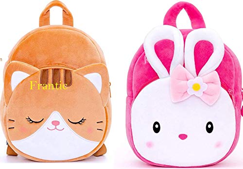 Frantic Velvet Kids School/Nursery/Picnic/Carry/Travelling Bag - 2 to 5 Age