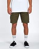 bermuda cargo masculina 100% algodón Billabong Scheme Cargo, Bermuda para Hombre, Verde (Dark Olive), 30