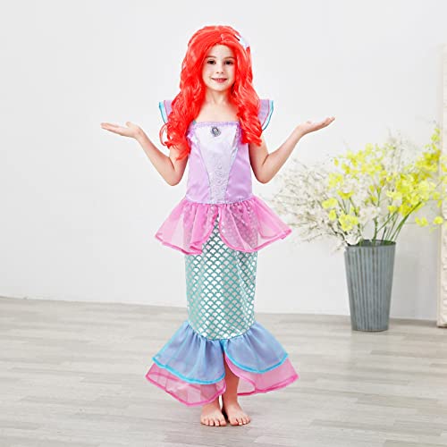 Emin Ragazza Vestito da Sirena Principessa Costume...