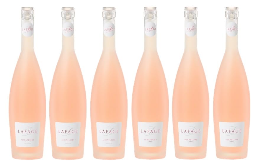 6x 0,75l - 2024er - Domaine Lafage - Miraflors - Rosé - Côtes Catalanes I.G.P. - Frankreich - Rosé-Wein trocken