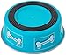 Loving Pets Coastal Bella Bowl for Dogs, Small, Aqua Sea