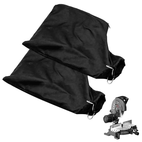 2 Planer Dust Collection Bags, Replacement Parts, Compatible with Sander Dust Collection Bag