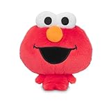 TeeTurtle Cloudheads Elmo Plush - 5-Inch Official Sesame Street Elmo Stuffed Animal with Embroidered Details - Soft Cuddly Plush Toys for Kids, Teens, and Adults