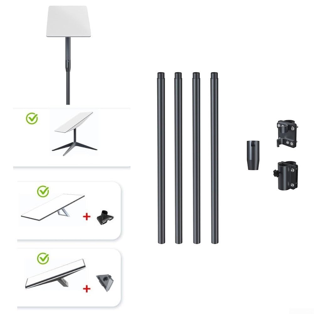 per starlink per Gen 2 Pole Mount Kit Lega di Alluminio per starlink
