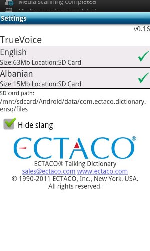 English - Albanian Talking Dictionary - Thumbnail 3