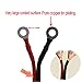 CUZEC 16 AWG Extension Cord Eyelet Terminal with Battery Clamp 12V/ 24V Battery Clip-On for High-Power Inverter and More (13.1FT Long)