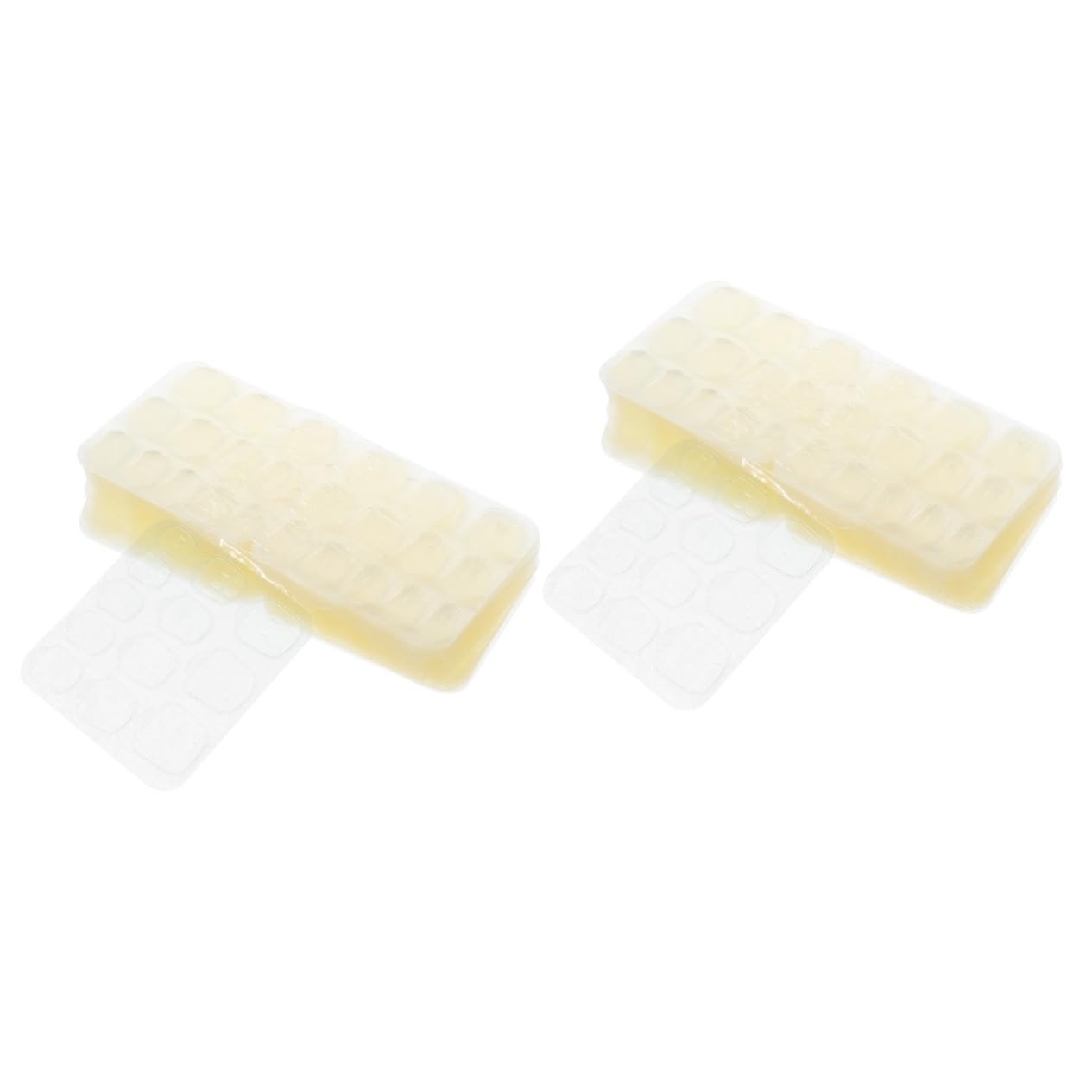 Gatuida 2sets Strong Adhesive Nail Tabs Double-Sided Nail Glue Accessory Set 50sheets*2