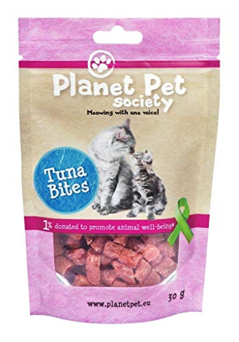 Planet Pet Snack Gato bites atun 30 gr