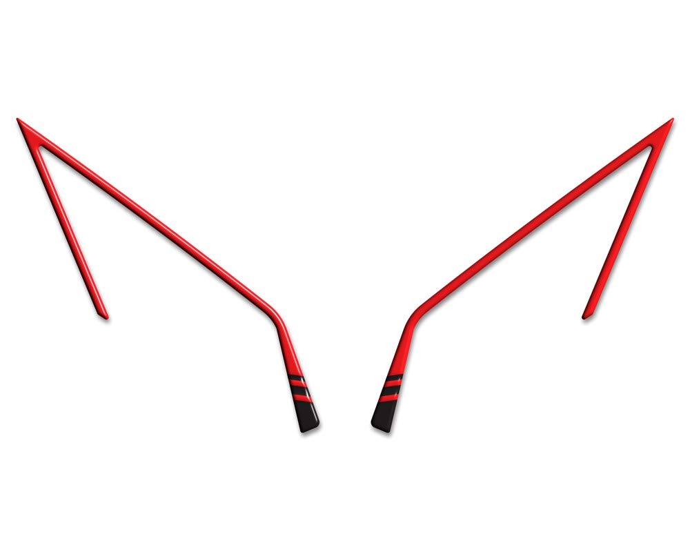 Resin Bike Adesivi Scooter Compatibile Con Kymco AK 550 2017-2018. Protezioni Laterali Da Urti E Graffi. Kit Adesivi Resinati Con Effetto 3D Per Carene Scooterone - Foto 10