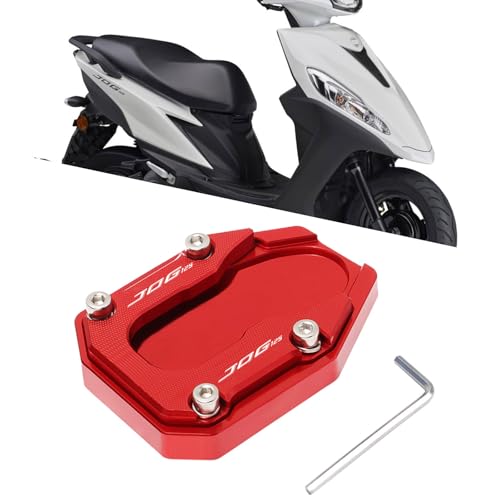 PEDAPENG For JOG125 2025 ���� ��^ �T�C�h�T�|�[�g �t�b�g�p�b�h �X�N�[�^�[ �T�C�h�T�|�[�g �������� �A�N�Z�T���[ �t�b�g�T�|�[�g�p�b�h JOG125 2022-2026 �o�C�N�A�N�Z�T���[ (���b�h) [���s�A���i]