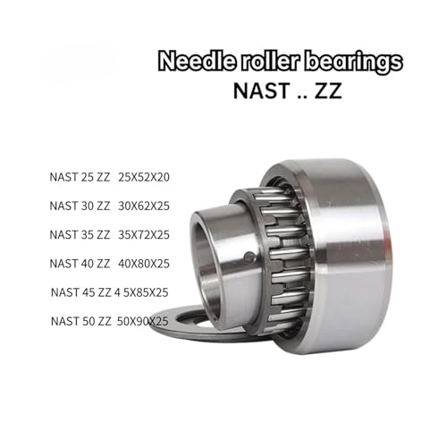 Roulement type chape NAST40 ZZ pour éliminer le jeu mécanique des glissières - 2