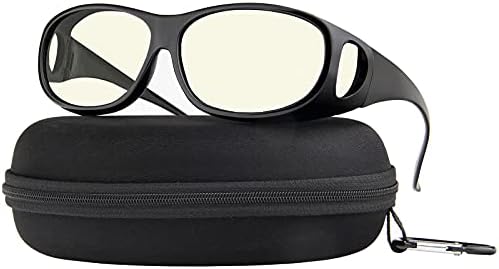 Yogo Vision Fitover Blue Light Blocking Glasses Computer Fit over Eyewear Wear Over Eyeglasses and Readers For Men Women image 5